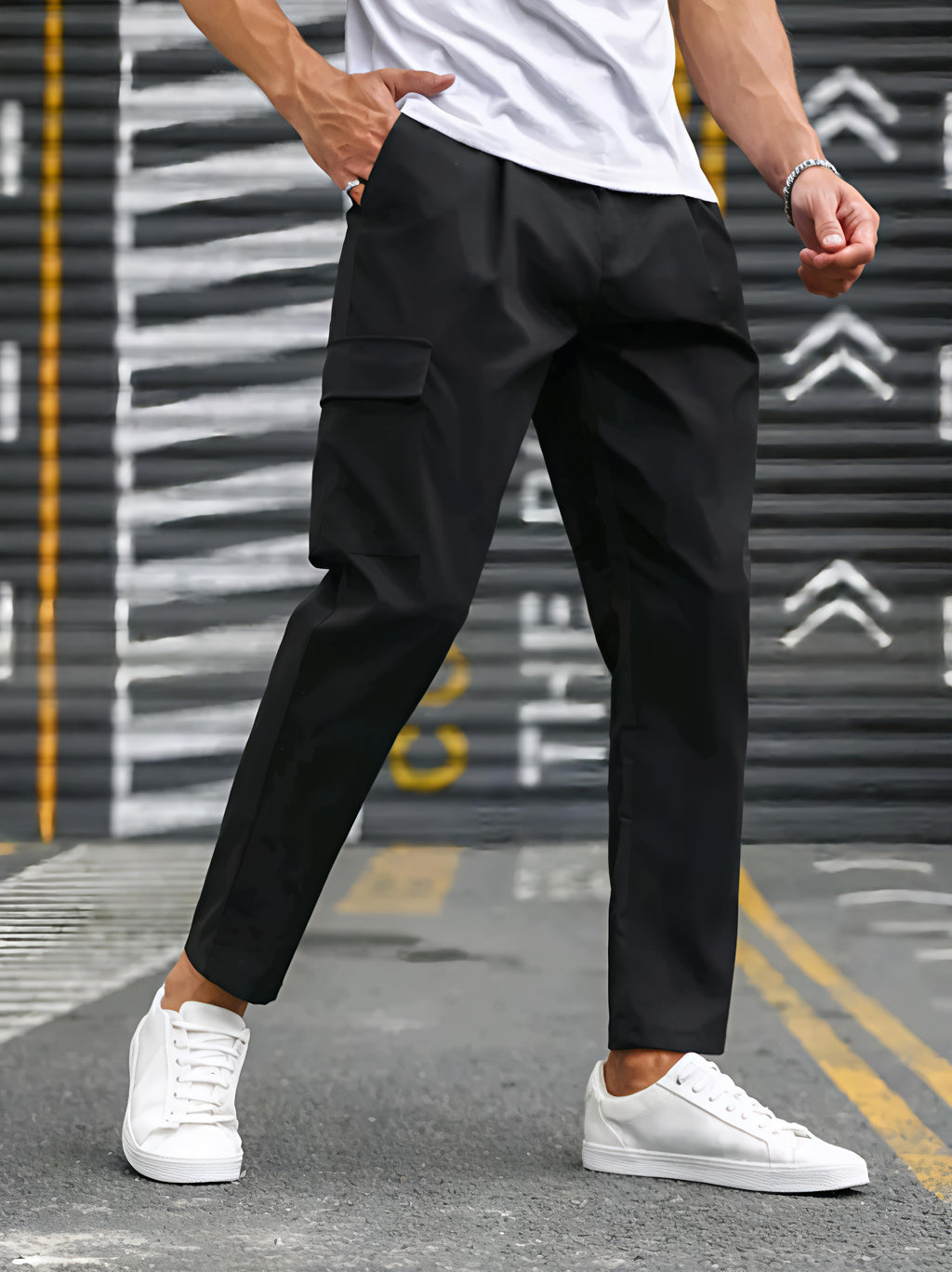 Men's Urban Tech-Cargo Pants – Comfort Meets Street Style