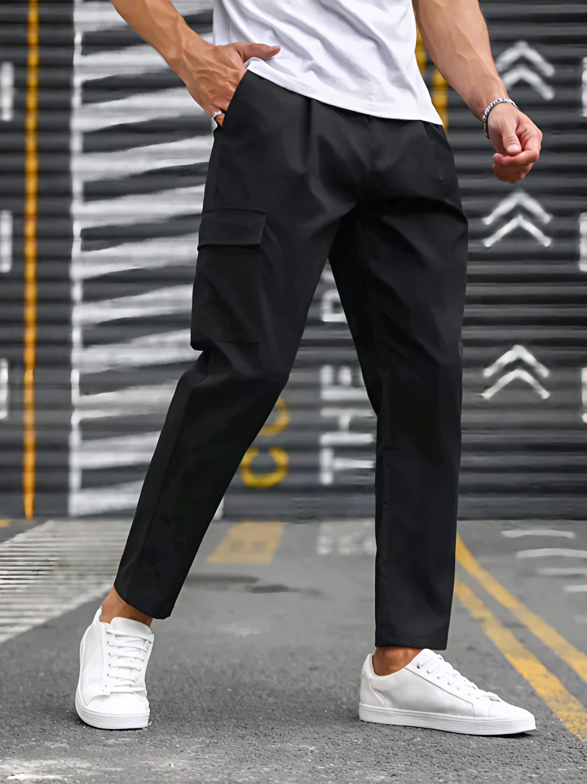 Men's Urban Tech-Cargo Pants – Comfort Meets Street Style