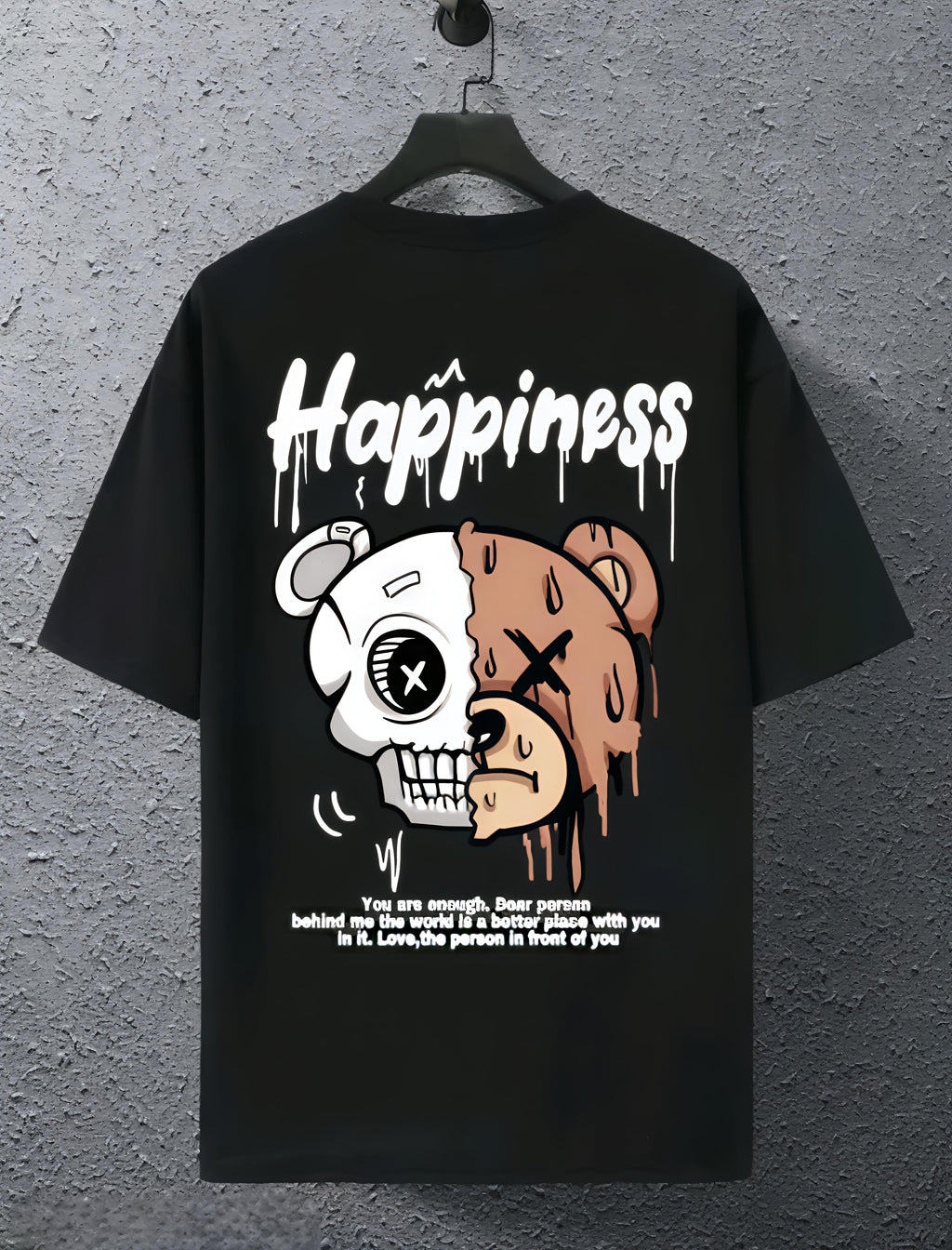 Skull X Bear — Darkside Happiness Tshirt